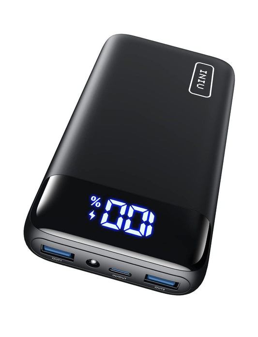 INIU Portable Charger, 22.5W 20000Mah USB C in & Out Power Bank Fast Charging...