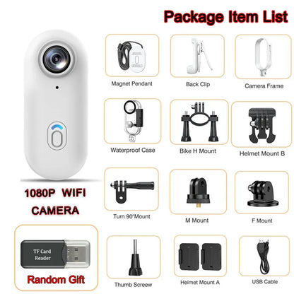 4K Road Cam for Bicycle Action Camera Mini Waterproof Cameras Motorcycle Sports Bodycam Video for Helmet Mtb Wifi Hd Bodycams