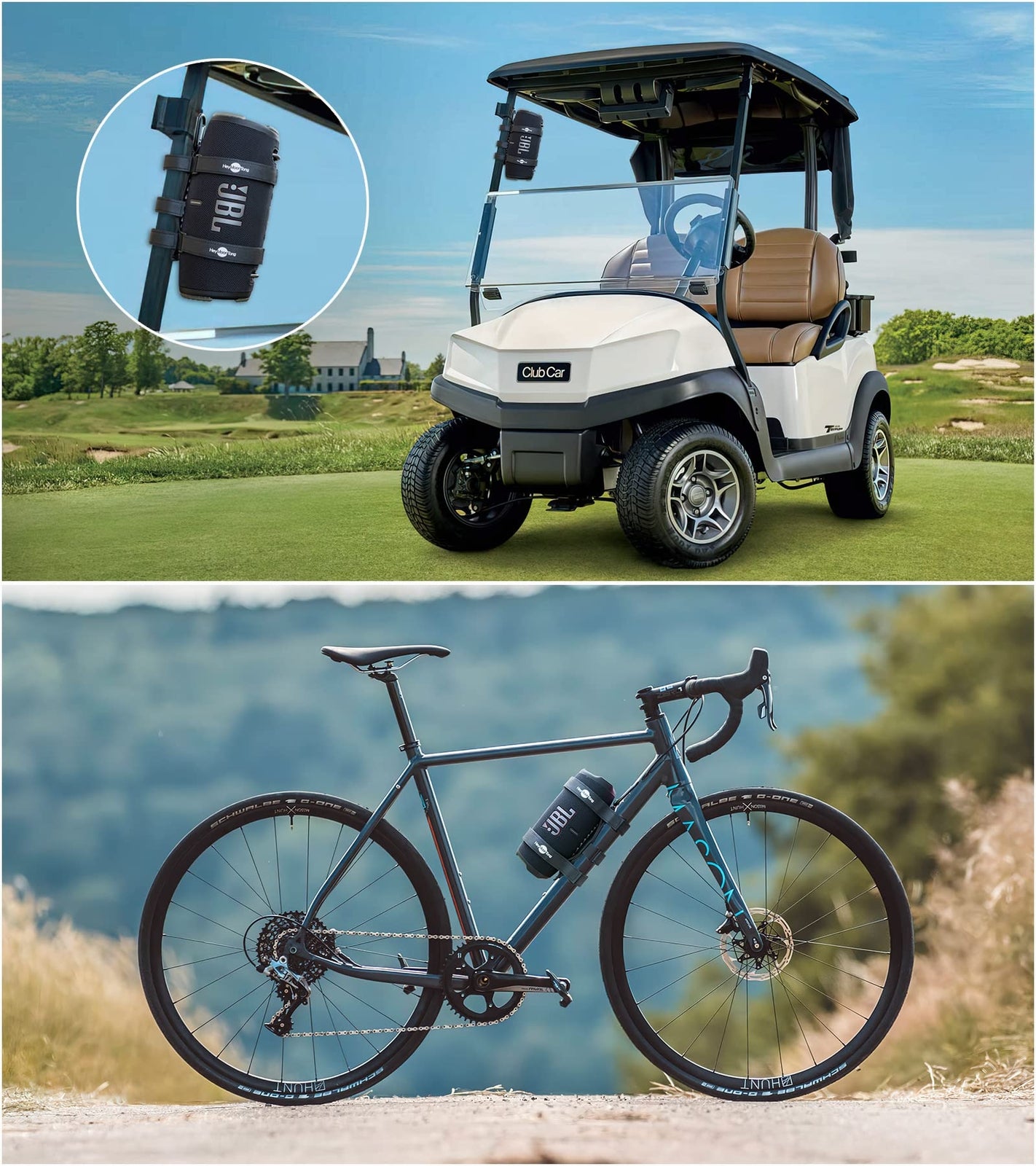 Big Portable Speaker Mount for Large Bluetooth Speakers with 12''-20'' Circum...