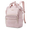 17" Travel Laptop Backpack for Women, Business Computer Backpack School Book Bag Casual Daypack for Work College Trip, Women & Men, Pink